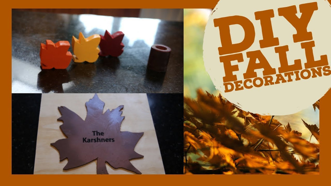 DIY Fall Decor - Fall Leaves!