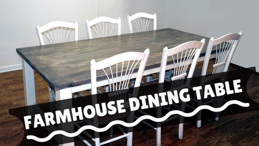 Farmhouse Dining Table Build