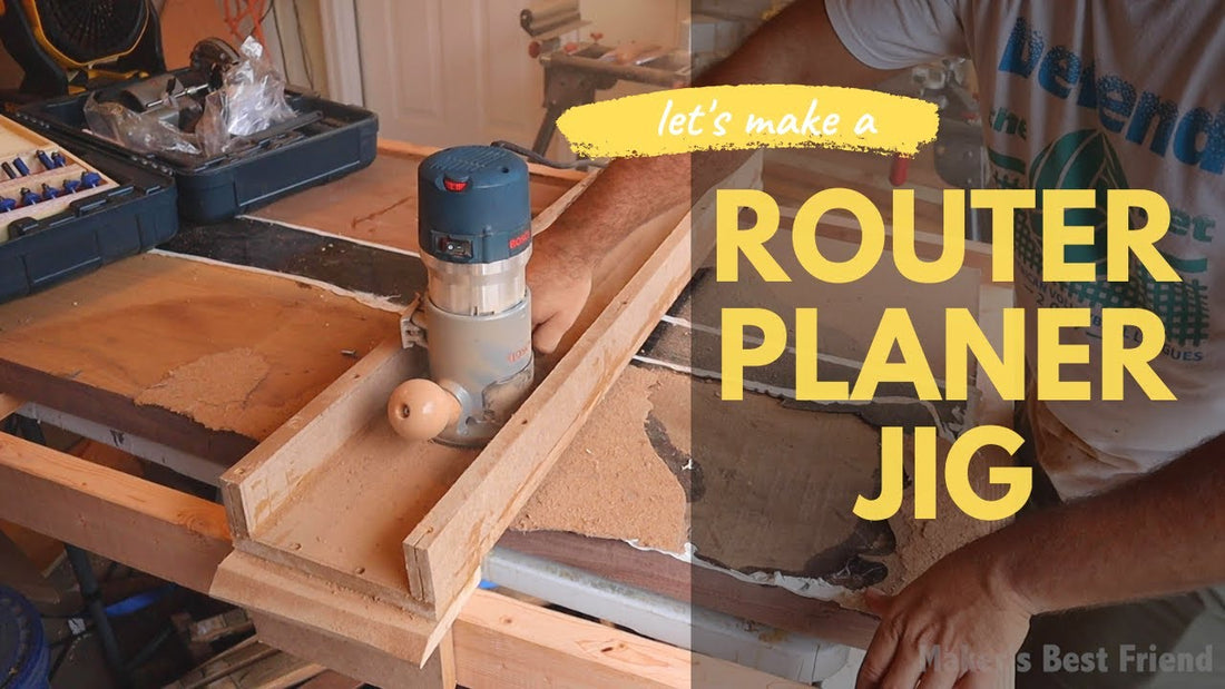 Let's make the first jig of 2020: A Router Planer Sled!