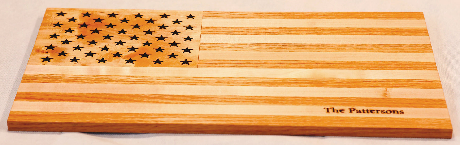 Handmade American Flag Cutting Board