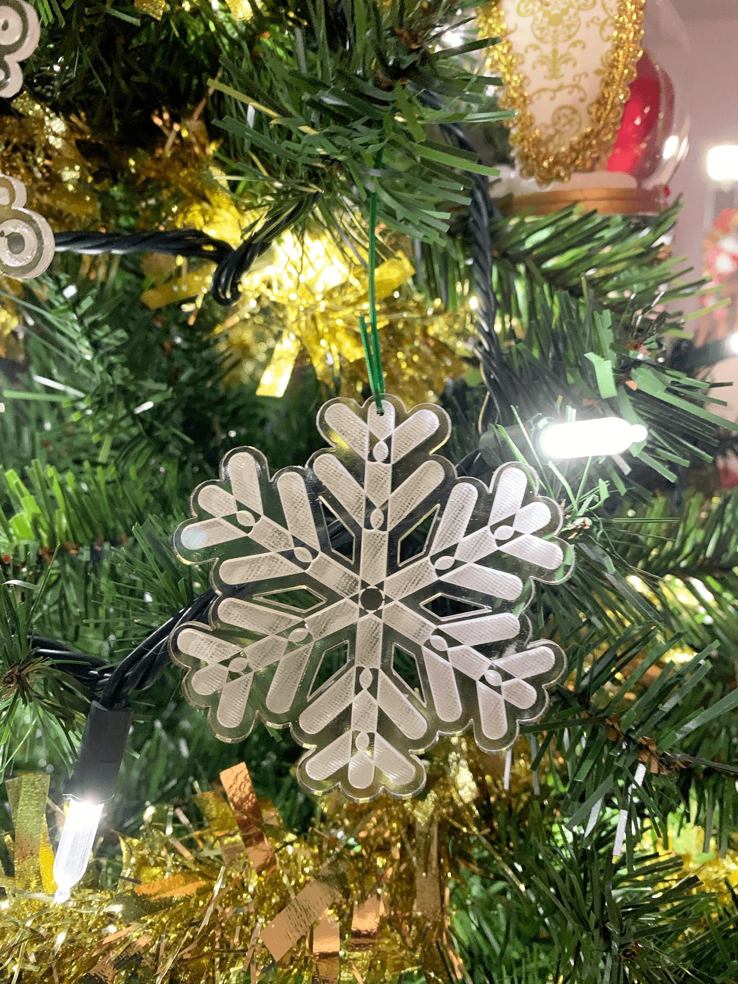 Beautiful Snowflake Ornaments - Pack of 3