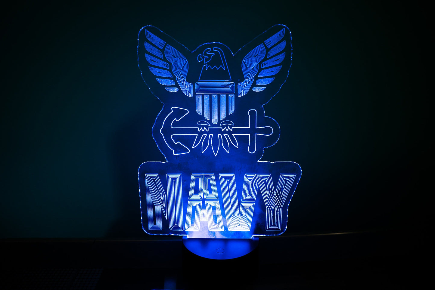 3D Night Light with Color Changing Base (16 Colors)! Over 180 Designs and Custom Designs Available!