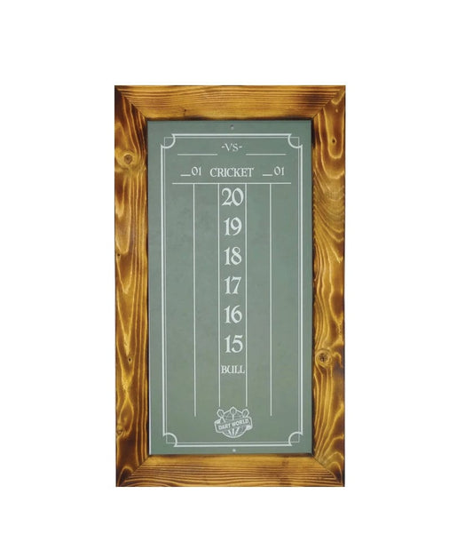 Custom Chalk Scoreboard for Dartboards / Cricket Scoreboard Keeper / Chalk Scoreboard / Dartboard Game Score Keeper